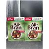 Image 1 : Kelloggâ€™s All-Bran Cereal Lot, 525g Each (2 Units)