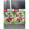 Image 1 : Kelloggâ€™s All-Bran Cereal Lot, 525g Each (2 Units)