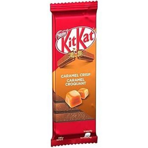 7 Nestle Kit Kat Caramel Crisp Chocolate Bars â€“ 120g Each