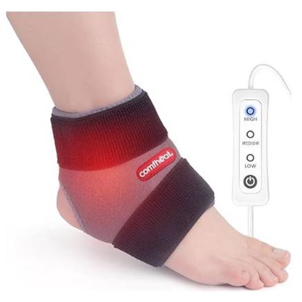 Comfheat USB Powered Heated Ankle Wrap With Adjustable Strap