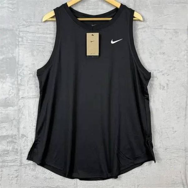 Nike Womenâ€™s Dri-Fit Tank Top, Black, Size 1X