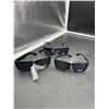 Image 1 : Three Pairs of Menâ€™s Rectangular Sunglasses With Tags