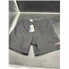 Image 1 : Reebok Menâ€™s Knit Training Shorts, Size M, Black