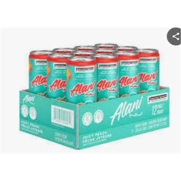 Alani Nu Energy, Juicy Peach, 12 x 355mL Cans