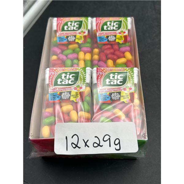 Tic Tac Fruit Adventure 29g Packs â€“ Quantity 12