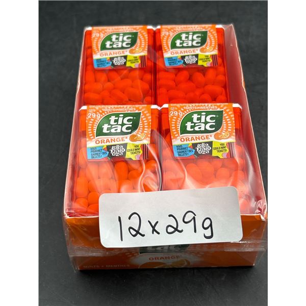 Tic Tac Orange Mints 12 Packs of 29g Each