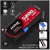 Image 1 : HRB 7.4V 5200mAh 120C Lithium Polymer Battery Pack