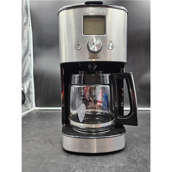 Cuisinart 12-Cup Programmable Coffee Maker With Stainless Steel Finish
