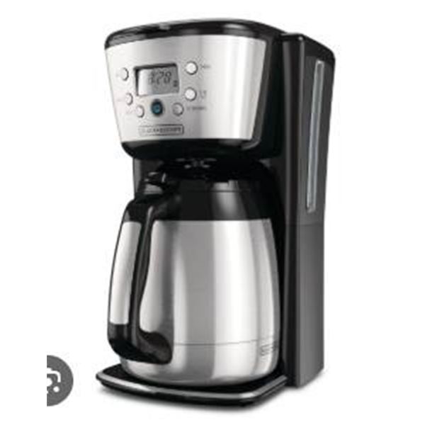 Black+Decker 12-Cup Thermal Programmable Coffeemaker