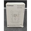 Image 2 : Poweriver Model HR-519A 3U1C-White 5 AC Outlet Wall Unit with USB Ports
