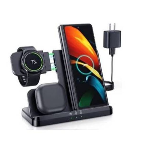 LK 3-in-1 Wireless Charging Station for Samsung and Galaxy Watch