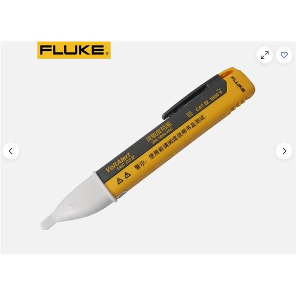 Fluke 1AC II VoltAlert Non-Contact Voltage Tester with Sound