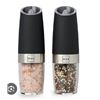 Image 1 : Gravity Electric Salt and Pepper Mill Set with Automatic Operation
