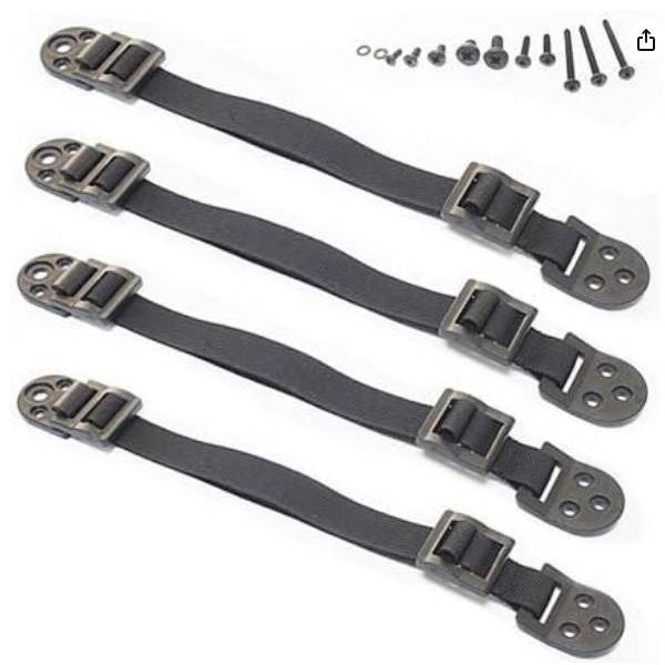 Boxiki Kids 4-Piece Anti-Tip TV and Furniture Safety Strap Set