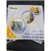 Image 2 : Boxiki Kids 4-Piece Anti-Tip TV and Furniture Safety Strap Set