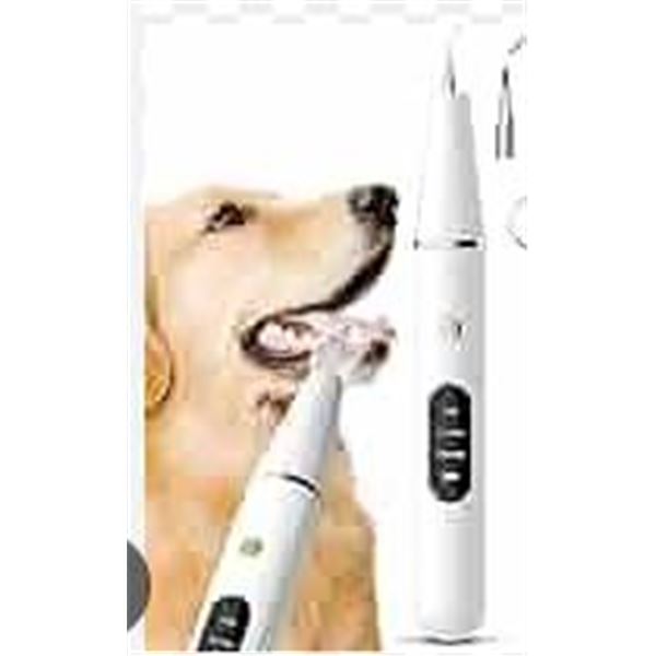 Pet Ultrasonic Tooth Cleaner With 3 Modes and LED Spotlight