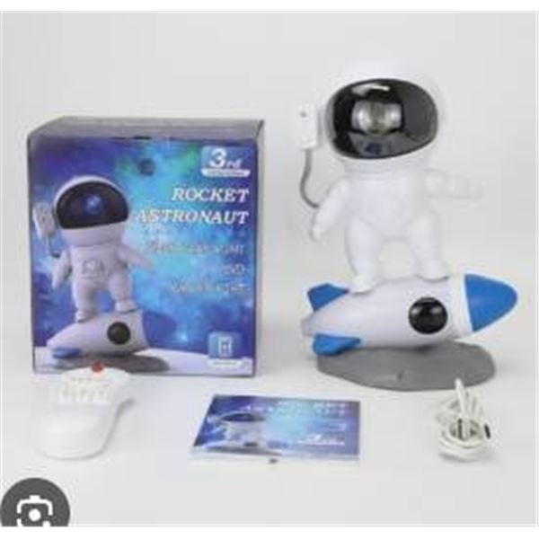 3rd Generation Rocket Astronaut Music Star Light and Night Light