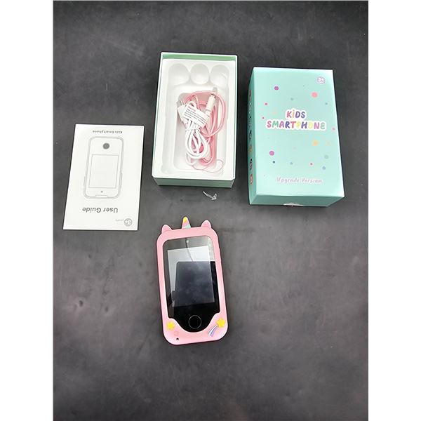 Kids Smartphone Model VN996 with Unicorn-Themed Back Cover