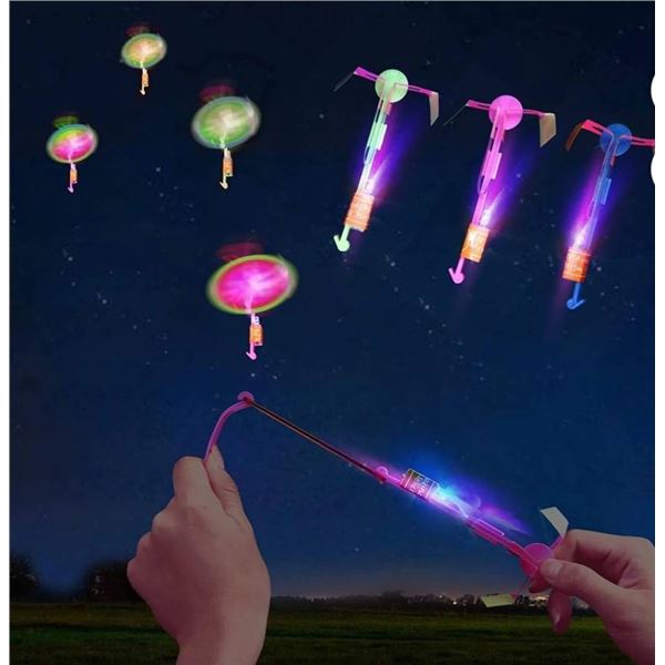 Bulk lot of Amazing Arrow Helicopter-Pink with LED Lights