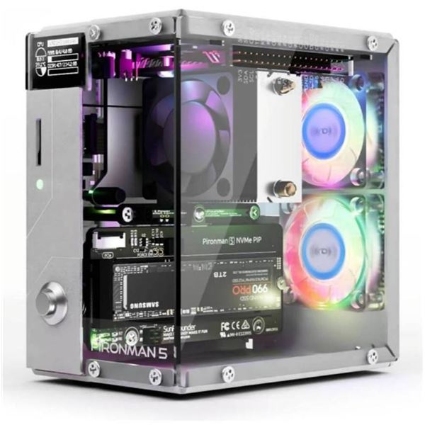 SunFounder Pironman S Case for Raspberry Pi 4