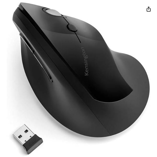 Kensington Pro Fit Ergo Vertical Wireless Mouse K75575WW