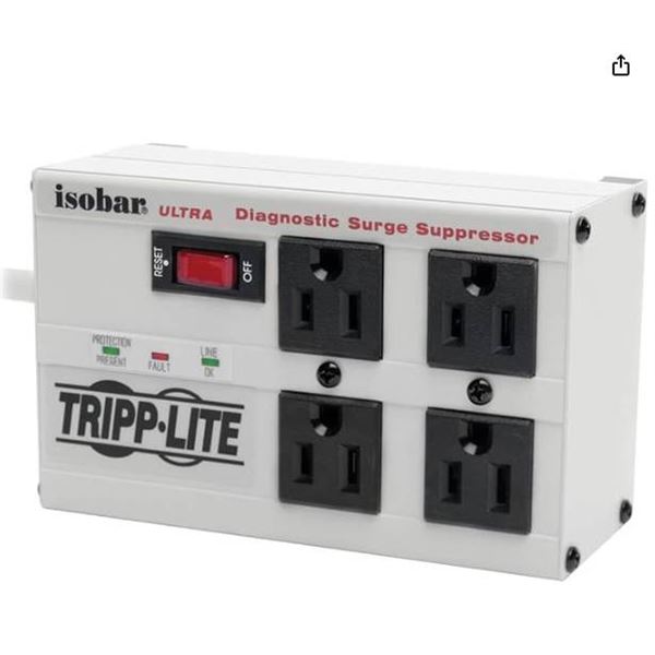 Tripp Lite Isobar Premium Surge Suppressor ULTRA Diagnostic Model