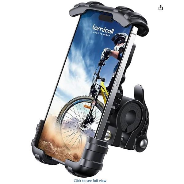 Lamicall BM02 Bike Phone Mount â€“ Black