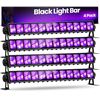 Image 1 : PizHlo 30W UV LED Black Light Bar (4-Pack)