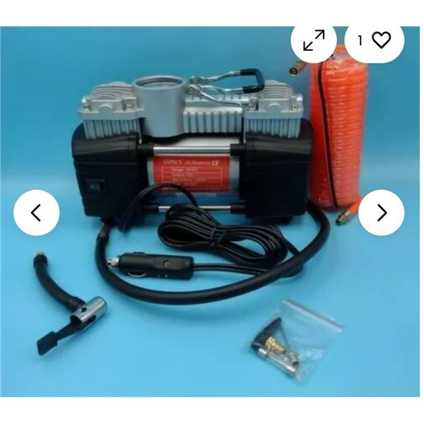 GSPSCN Vehicle Tire Air Inflating Pump with DC12V Voltage