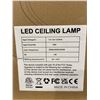 Image 3 : LED Ceiling Lamp, 28W, 6-Pack