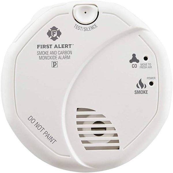 First Alert Smoke and Carbon Monoxide Alarm with Talking Alert System