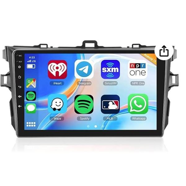 Touchscreen Dashboard Unit for Toyota Corolla 2009-2013, Model C7278