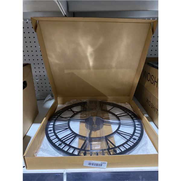 Roman Numeral Style Wall Clock 16″