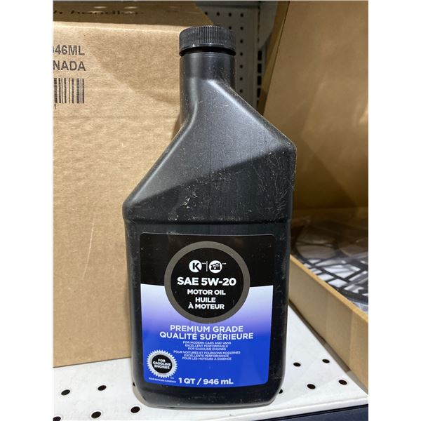 Circle K SAE 5W-20 Motor Oil, 1qt/946ml, Made in Canada