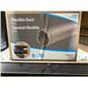 Image 2 : Imperial Flexible Duct Vinyl 6 In x 10 Ft for Venting Applications
