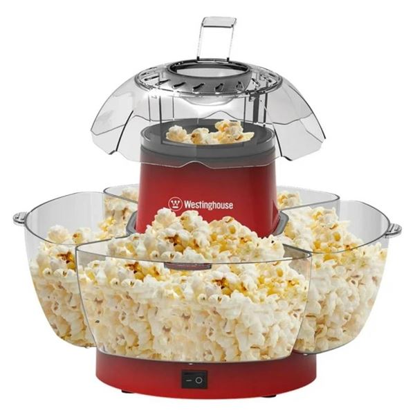 Westinghouse 4-Bowl Popcorn Maker With Air Circulation Technology
