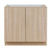 Image 1 : Hampton Bay Pembroke 36-inch W x 34.5-inch H x 24.4-inch D Assembled Kitchen Base Cabinet in Riversi