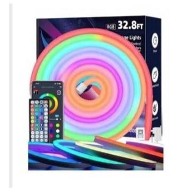 LED Neon Rope Lights with APP and Remote Control, 16 Million Colors