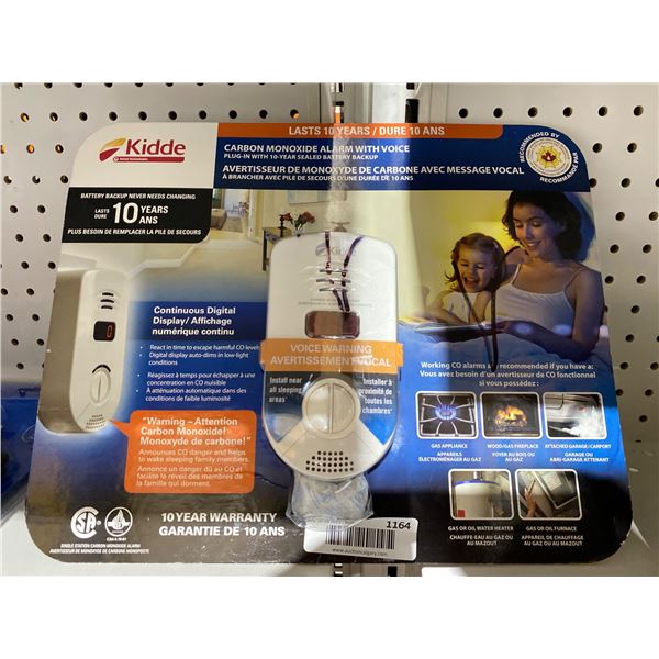 Kidde Carbon Monoxide Alarm with Voice