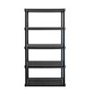 Image 1 : RAMTUFF Resin Shelving System, 5 Levels, 35.8 x 17.5 x 73 in