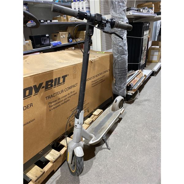 Electric Kick Scooter with Handlebar Controls and Rear Wheel Brake NO Charger