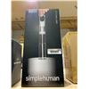 Image 2 : simplehuman Paper Towel Pump, Standing Paper Towel Holder with Spray Bottle, Brushed Stainless Steel