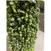 Image 3 : Artificial Greenery Topiary in White Square Planter