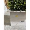 Image 4 : Artificial Greenery Topiary in White Square Planter