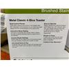 Image 3 : Cuisinart Brushed Stainless Steel Series Metal Classic 4-Slice Toaster