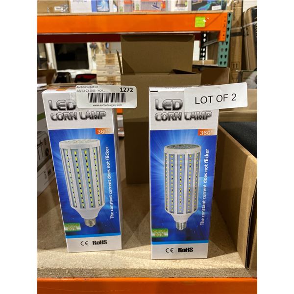LED Corn Lamp 60W SMD with E27 Base and 360-Degree Illumination