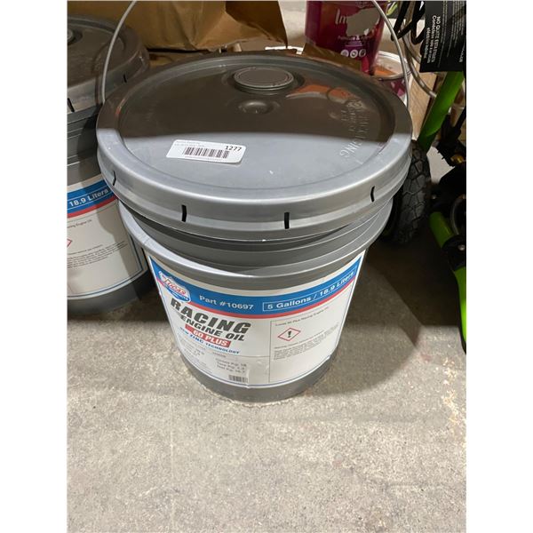 Lucas 60 Plus Racing Engine Oil, Part #10697, 5 Gallons