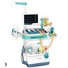 Image 1 : Jovow Doctor Medical Game Set with 28-Piece Accessories and Medical Trolley