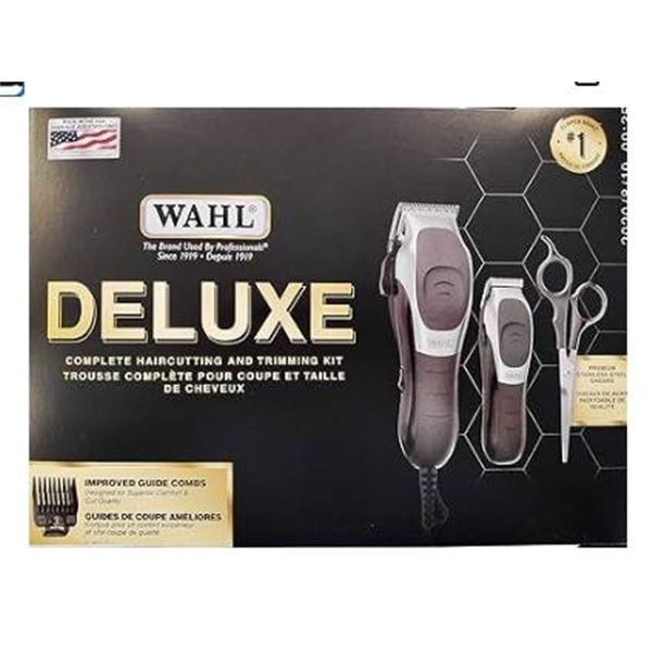 Wahl Deluxe Complete Haircutting and Trimming Kit with Accessories