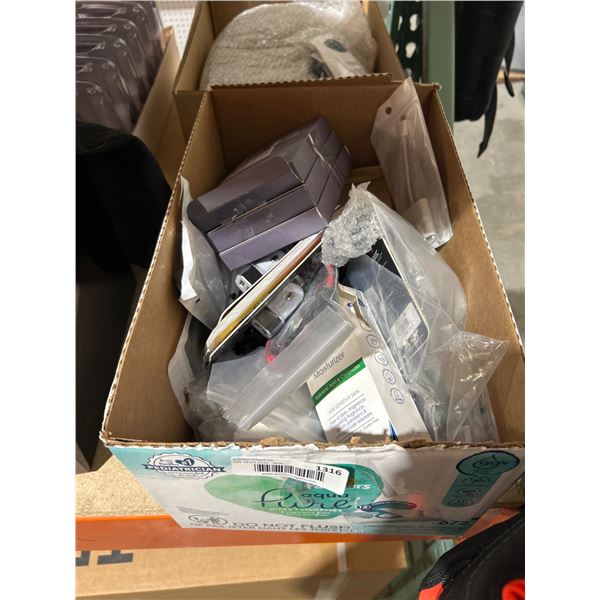 Box Lot of Assorted Electronics and Accessories